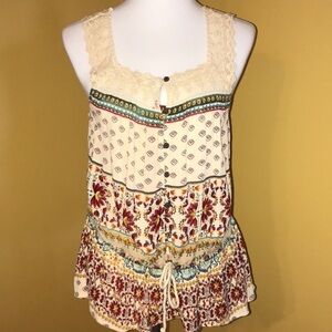 🌴 Patrons of Peace sleeveless blouse